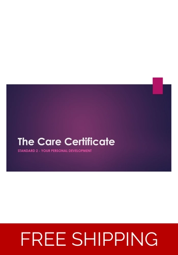 Care Certificate Standard 2 - Your Personal Development